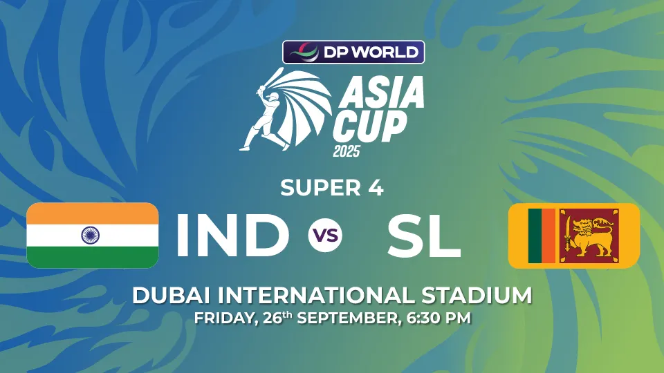 IND vs SL (A1 v B1) – Dubai, 26 Sept - Image 1